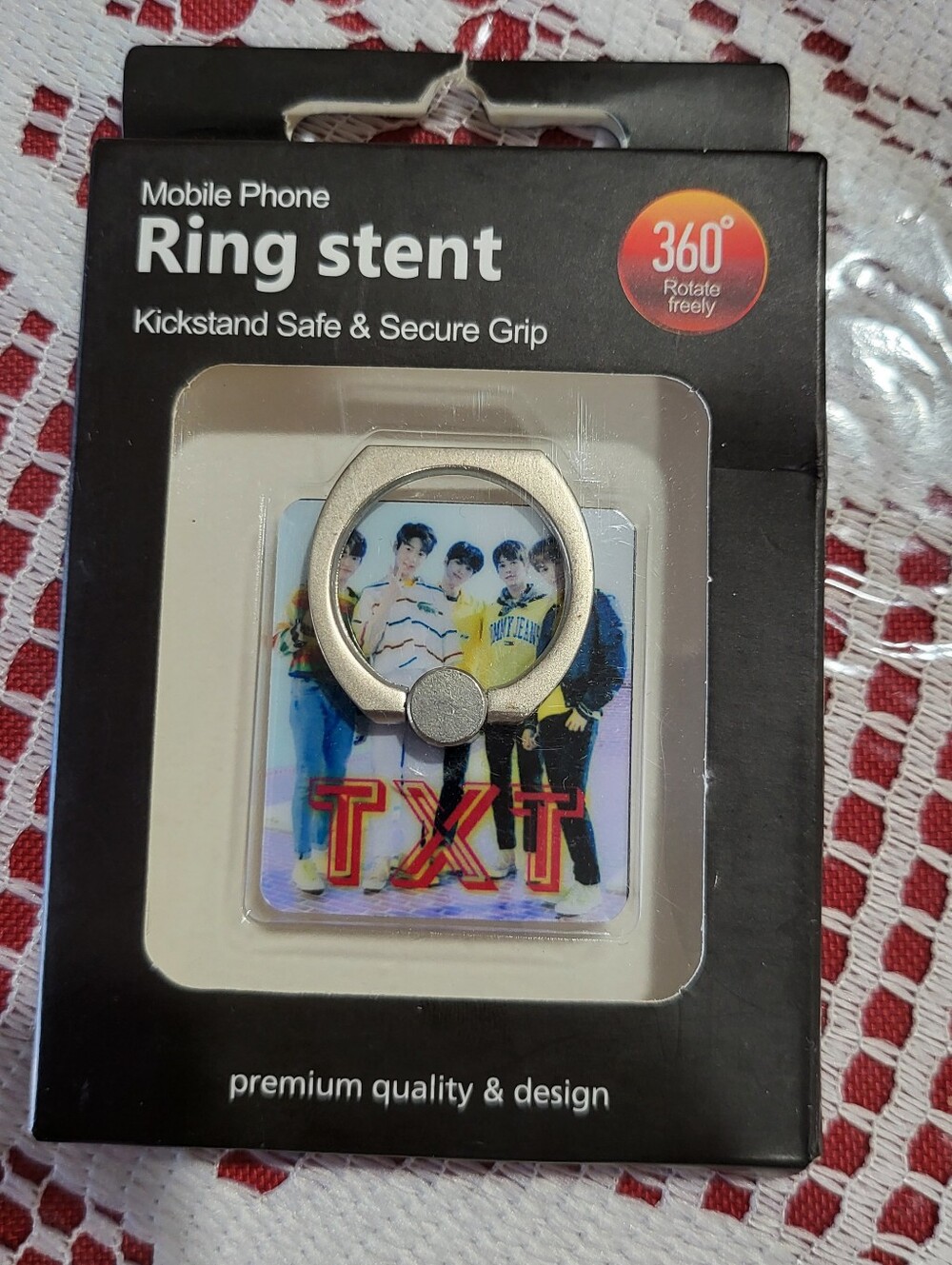 TXT (Tomorrow X Together) K-Pop Phone Ring Stent / Kickstand - New